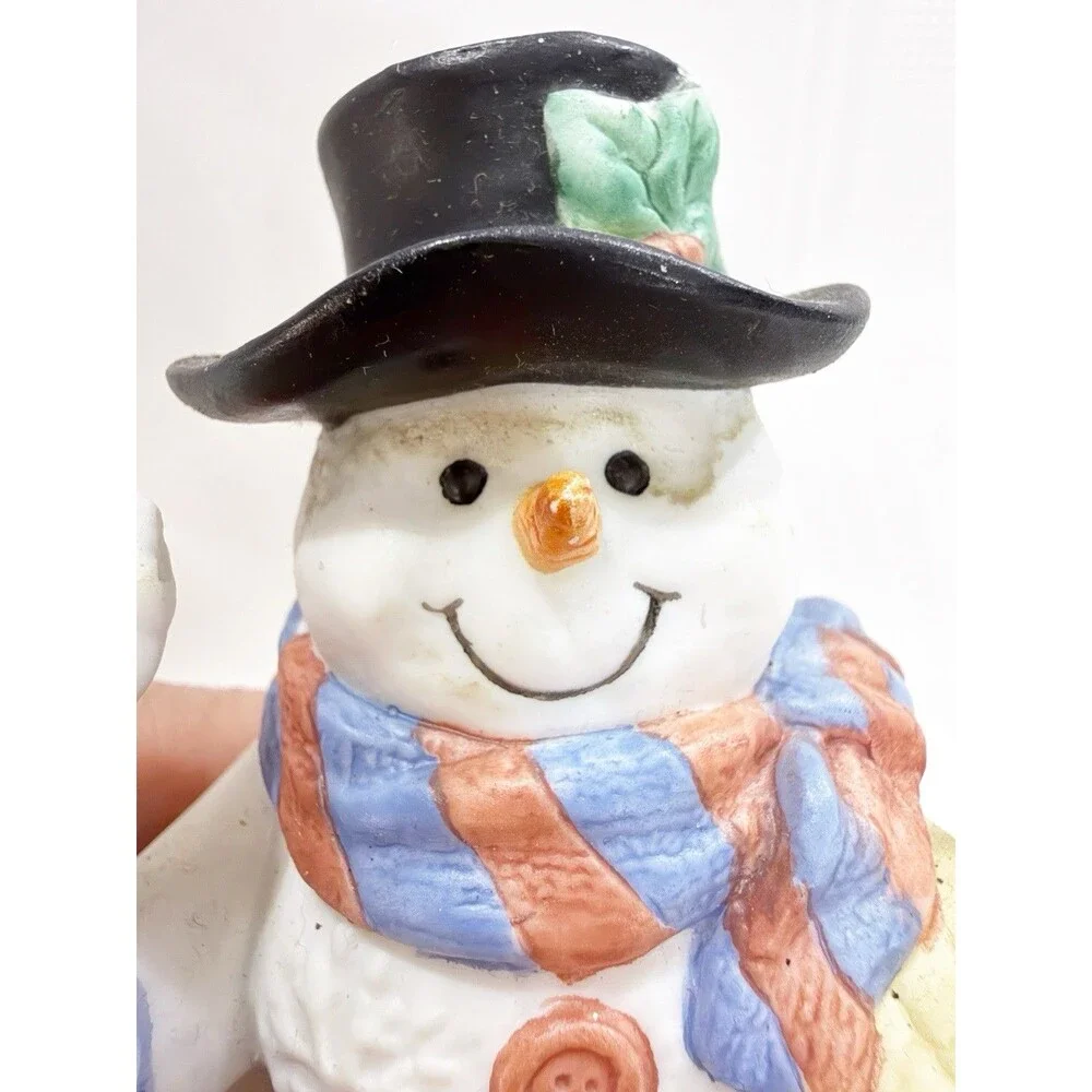 Snowman Holiday Night Light Diffuser For Plug- In Christmas Figurine *Cover Only